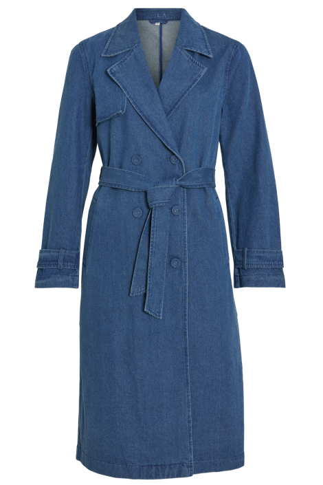Vila blauwe dames jas
