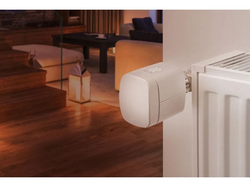 Eve Systems Heizkörperthermostat Eve Thermo, Matter, Weiss Smarte Heizkörperbedienung