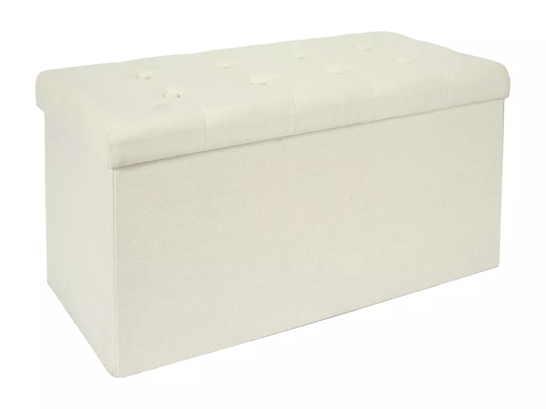 Coffre Banc Pliable Eleonor Beige