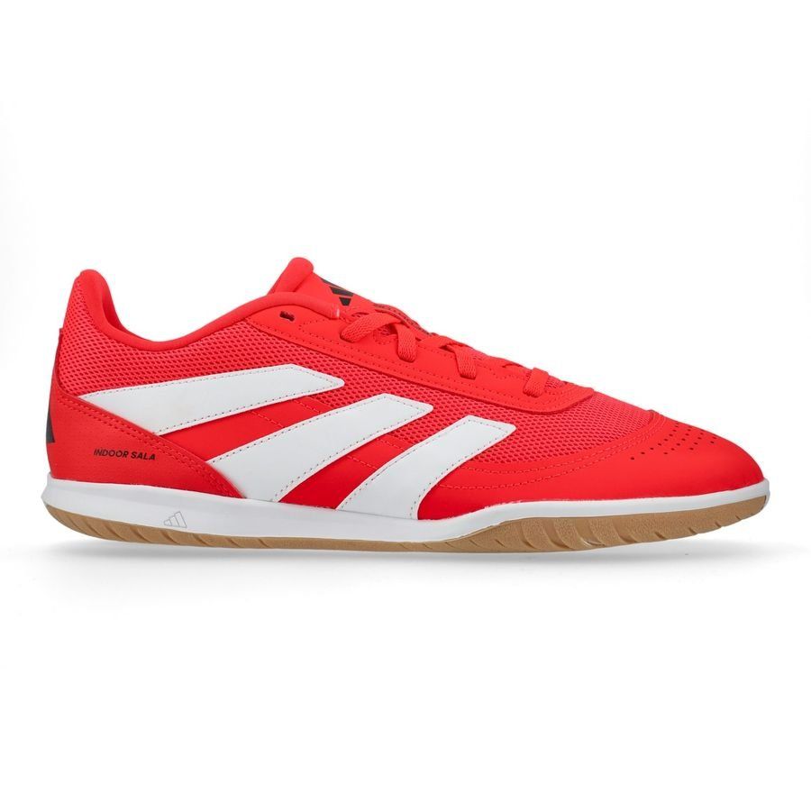 adidas Predator Club Sala IN Pure Victory - Lucid Red/Blanc/Noir