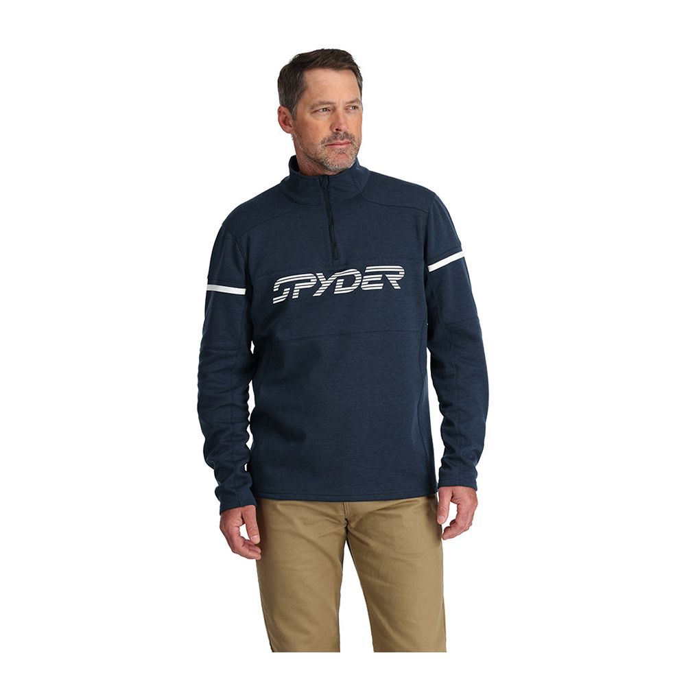 Spyder SPEED FLEECE 1/2 ZIP - Polaire Homme true navy