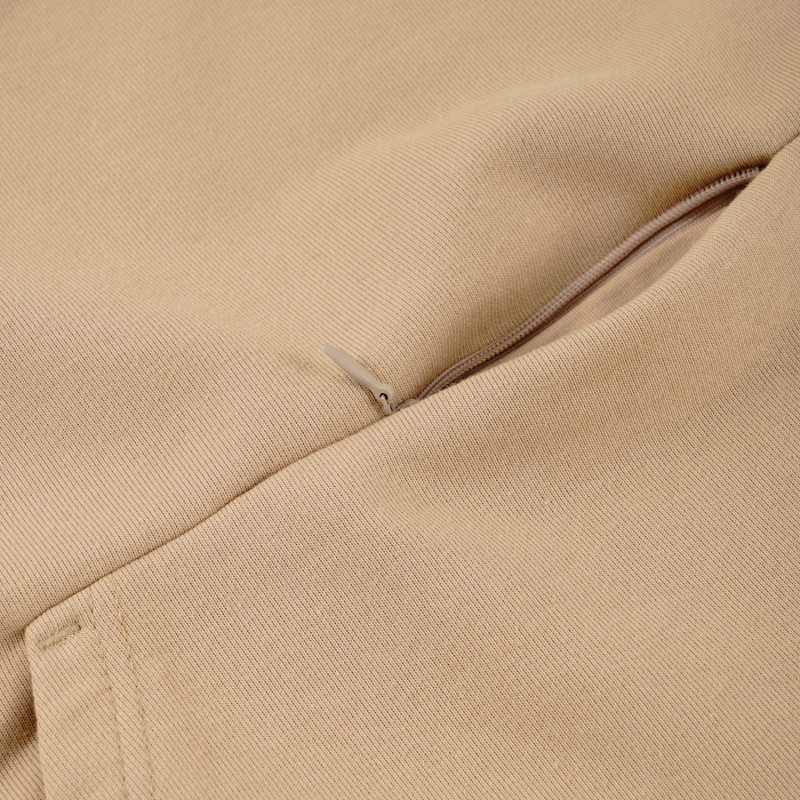 POLO À POCHETTE ÉCRASÉE - BEIGE
