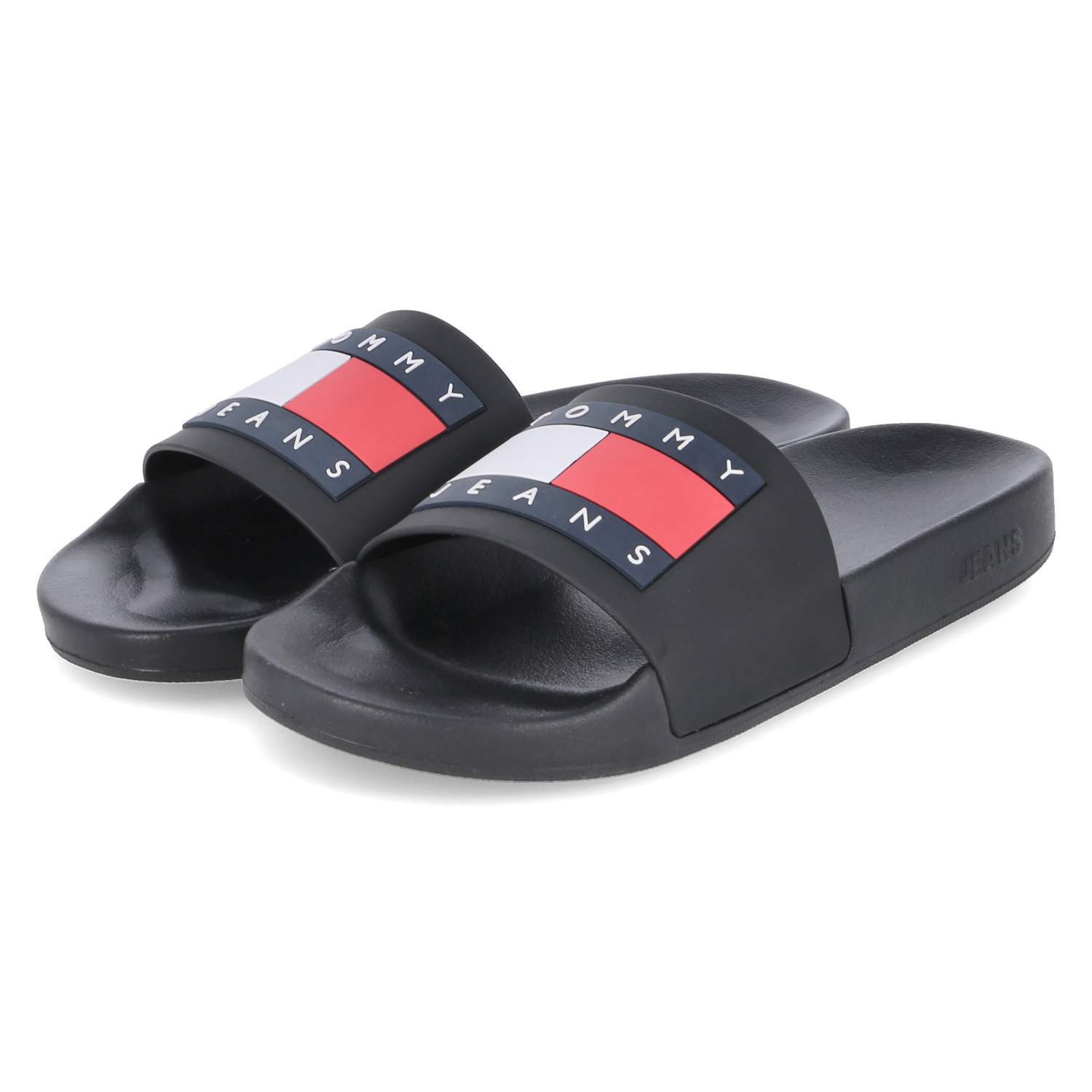 Tommy Jeans Badelatschen POOL SLIDE ESS - black