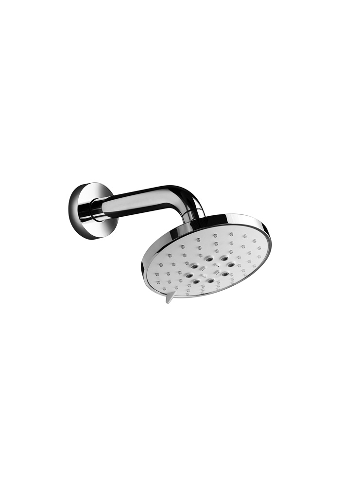 Hotbath Mate M169 3 standen hoofddouche 13cm met wandarm chroom