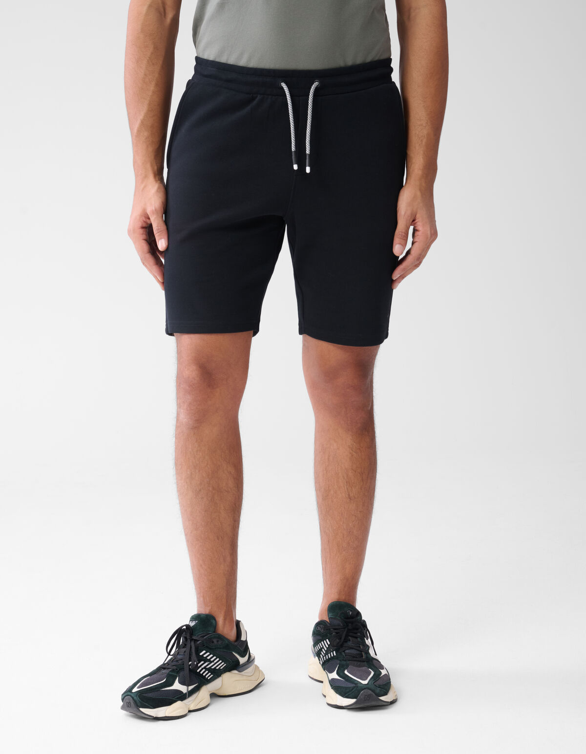 Pique Logo Short Zwart