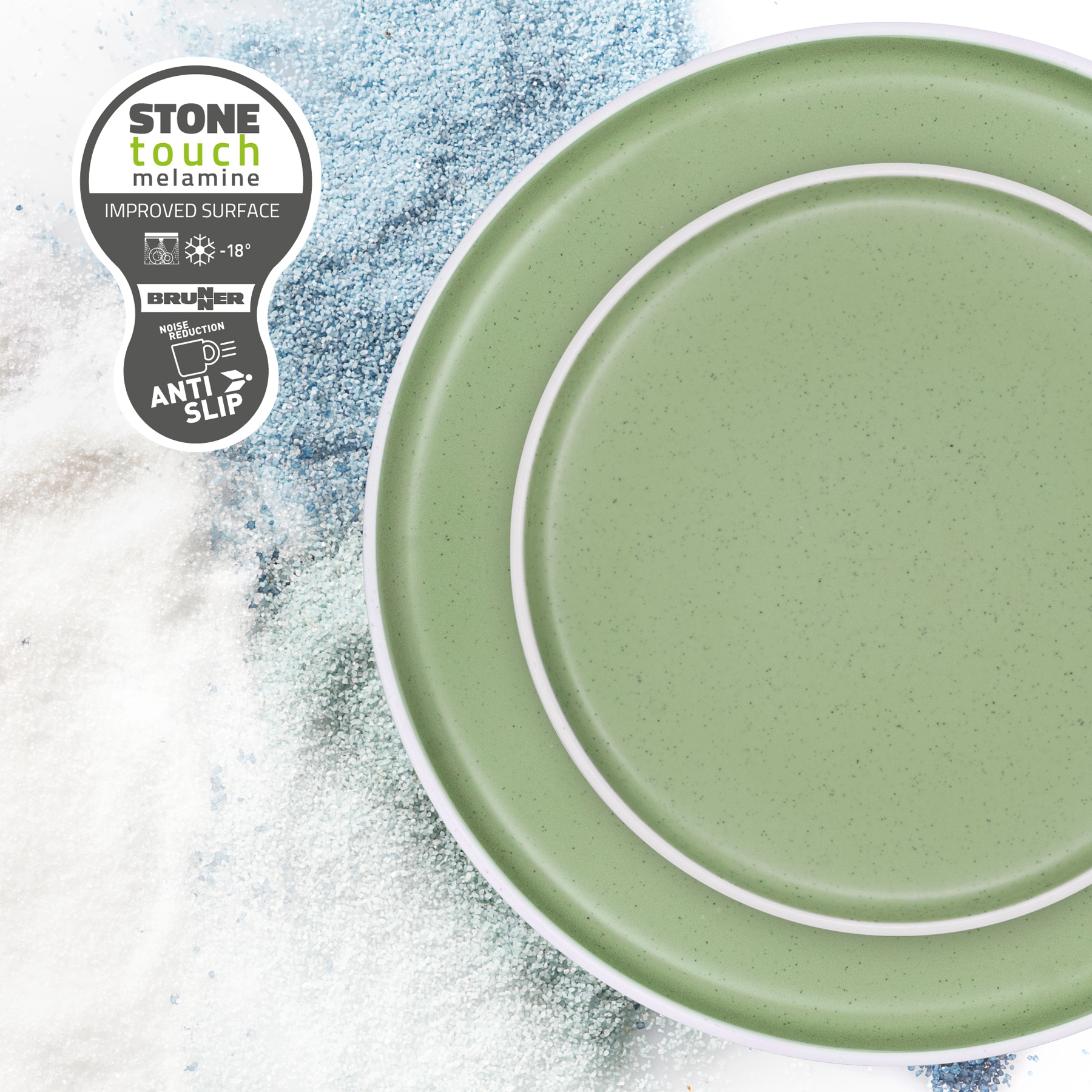 Brunner Midday Set Dolomit Green