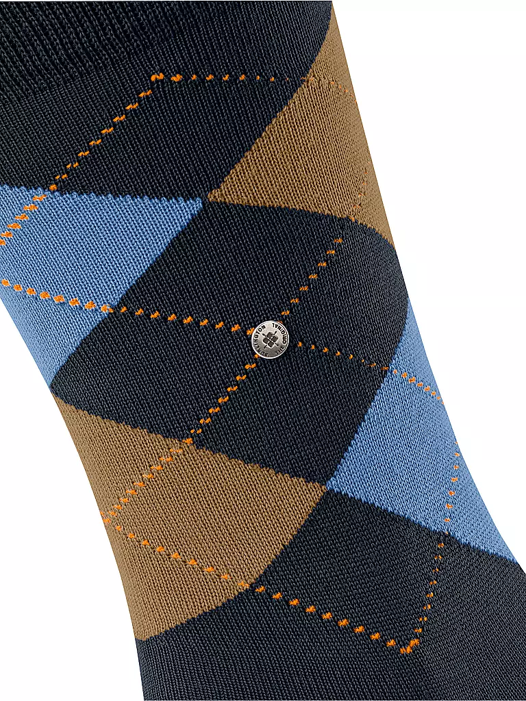 BURLINGTON Herren Socken EDINBURGH 40-46 dark night dunkelblau