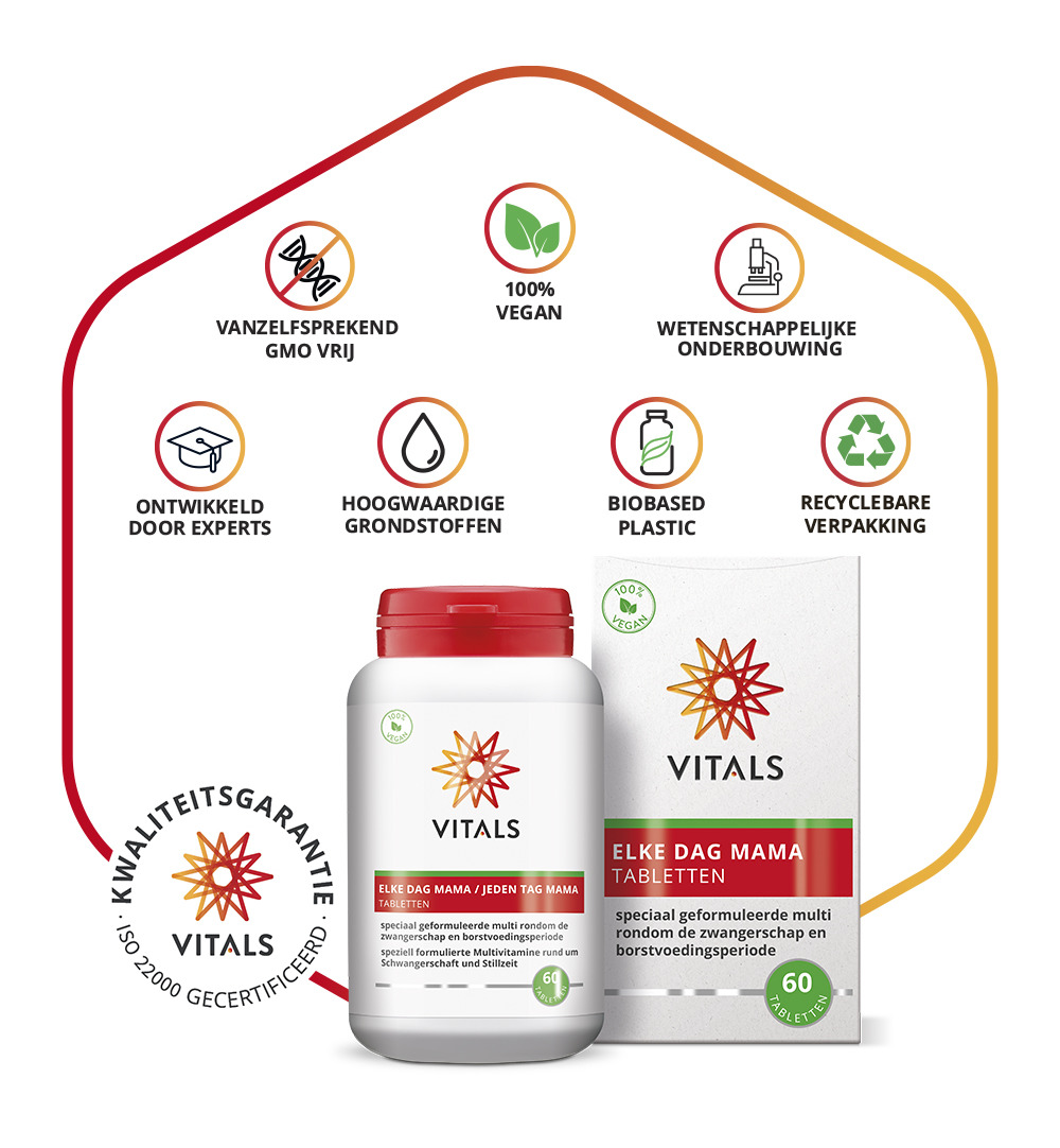 Vitals Elke dag mama (60 tabletten)