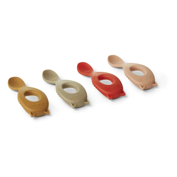 Liewood Cuillères Liva en silicone - Set de 4