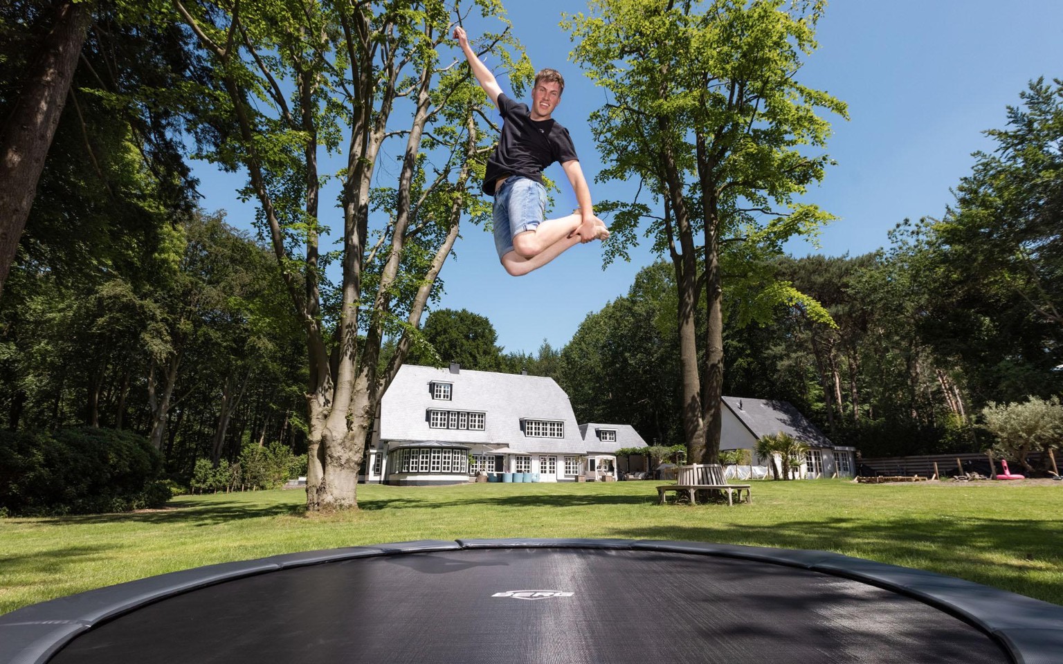 BERG - InGround Champion 430 Trampolin (Sport) - Grå (35.44.53.03)