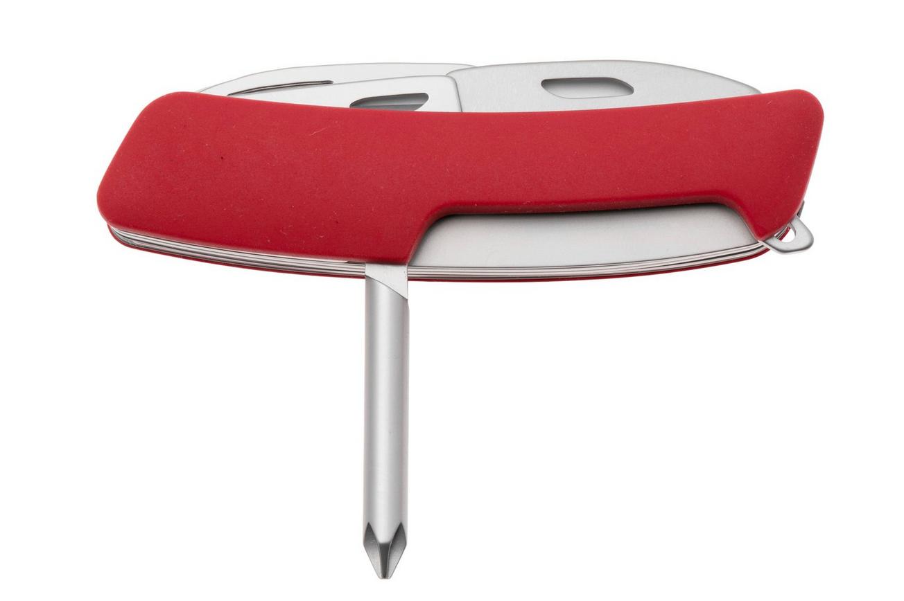 Swiza D10 R AM, KNR.0146.1900, Red Helvetix, Zwitsers zakmes, 10 tools