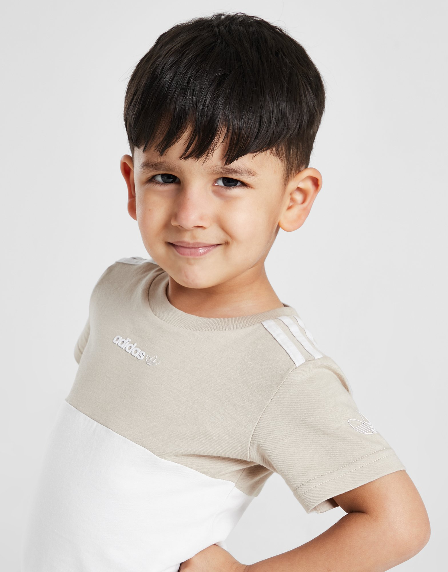 adidas Originals Ensemble T-shirt/Short Colour Block Bébé