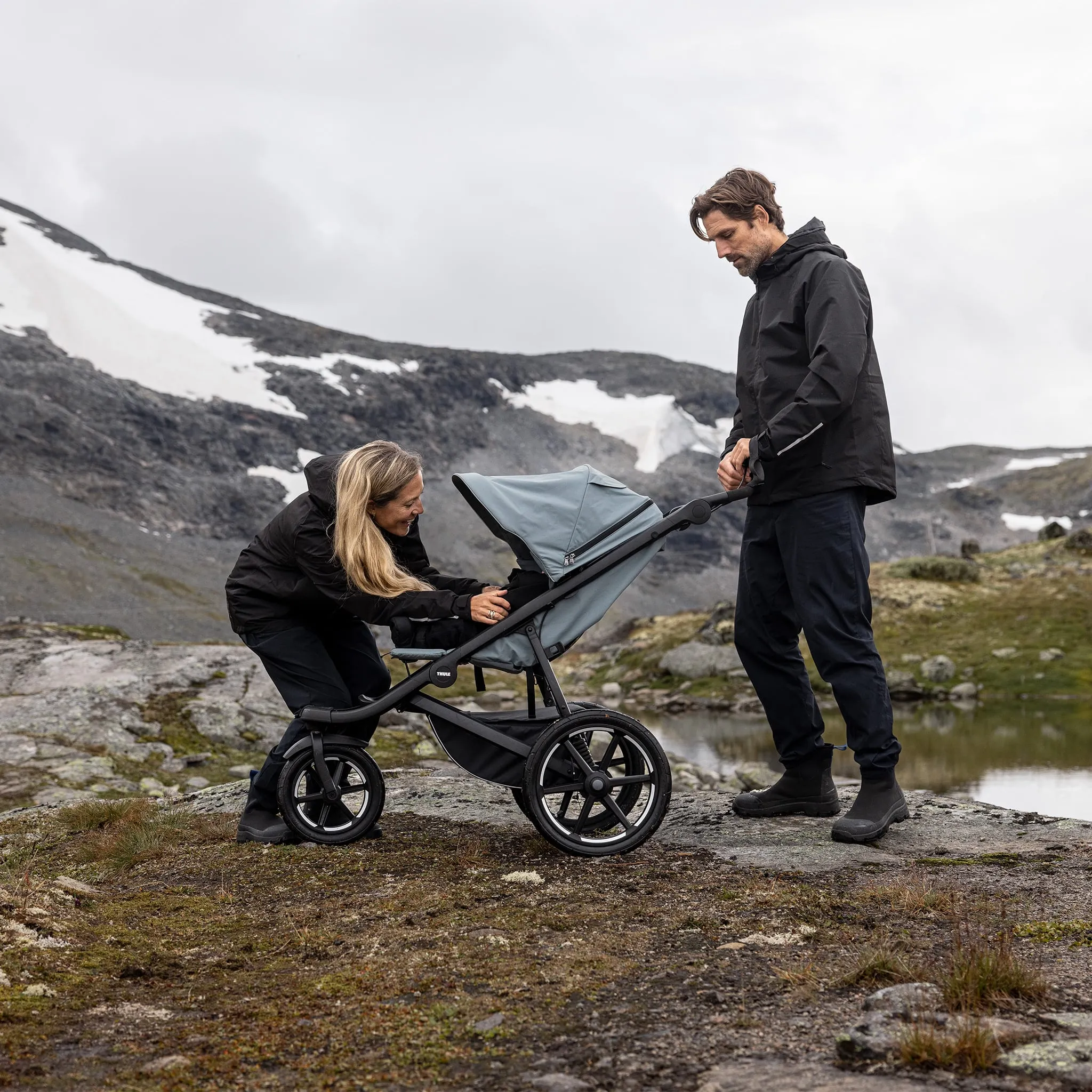 Thule Poussette Urban Glide 3 - Bleu