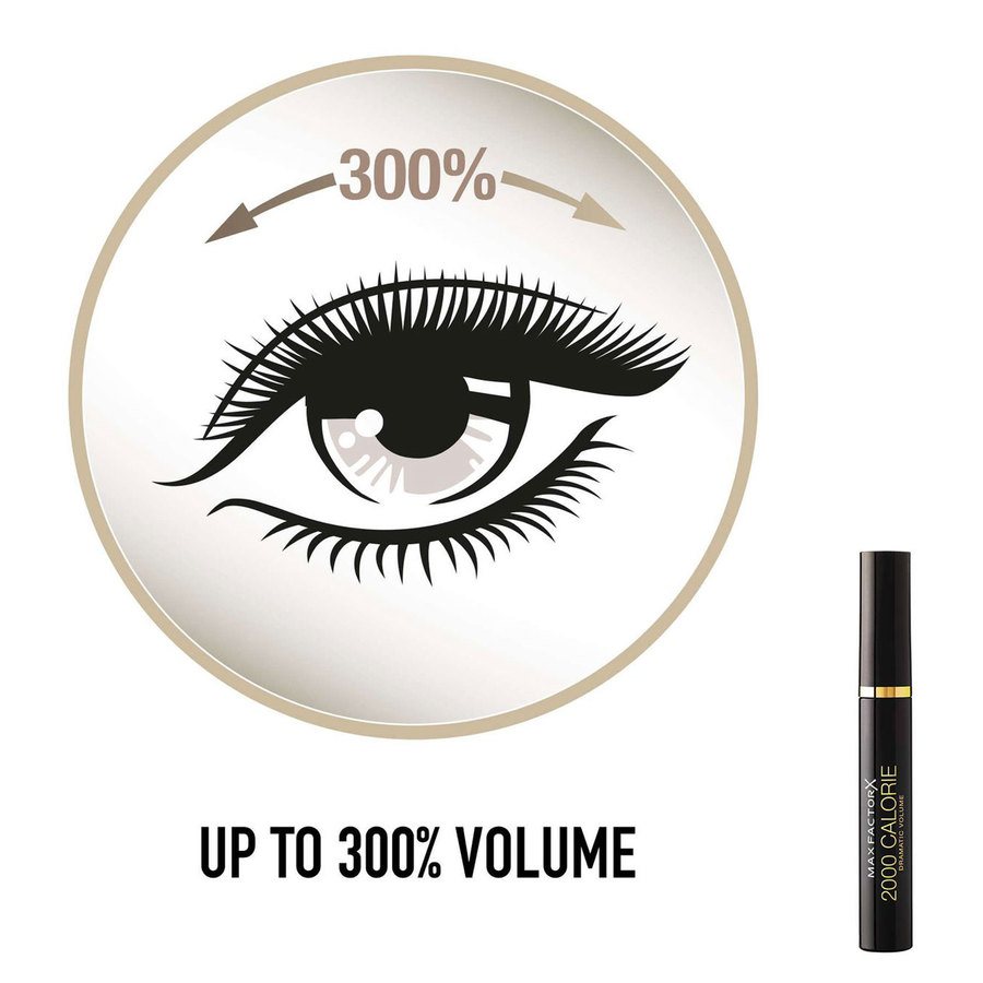 Max Factor 2000 Calorie Dramatic Volume Black/Brown 9g