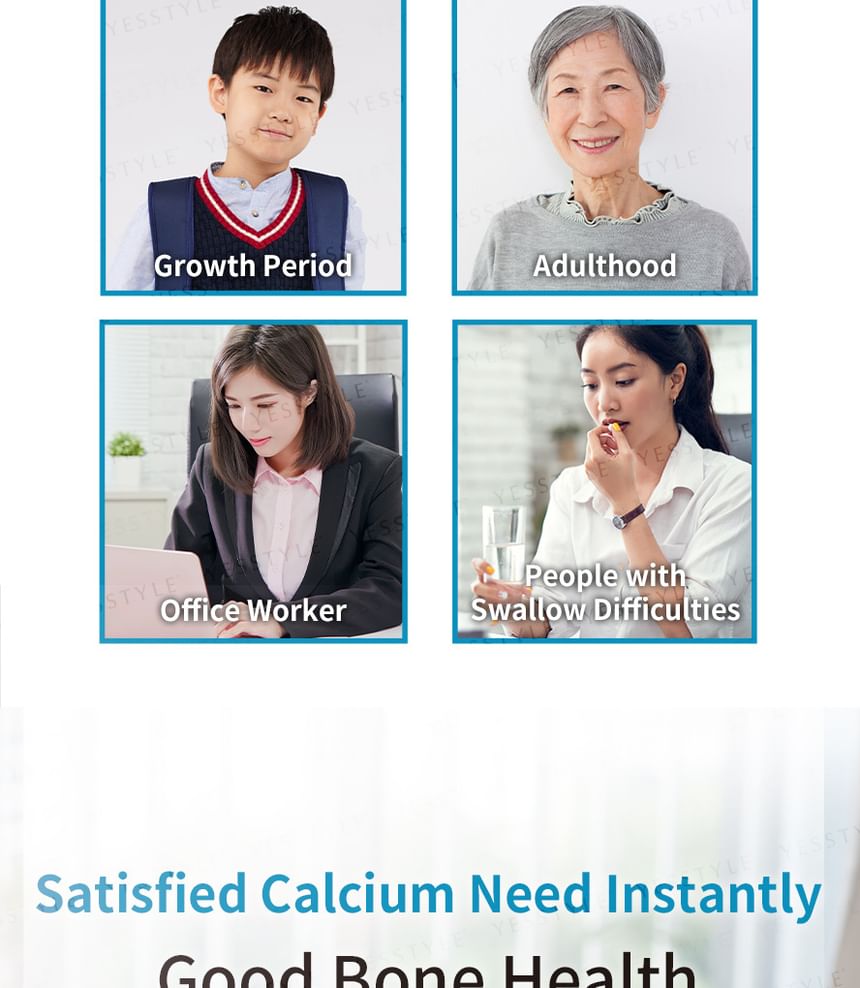 BHK's - Calcium + Vitamine D3 Bruistabletten
