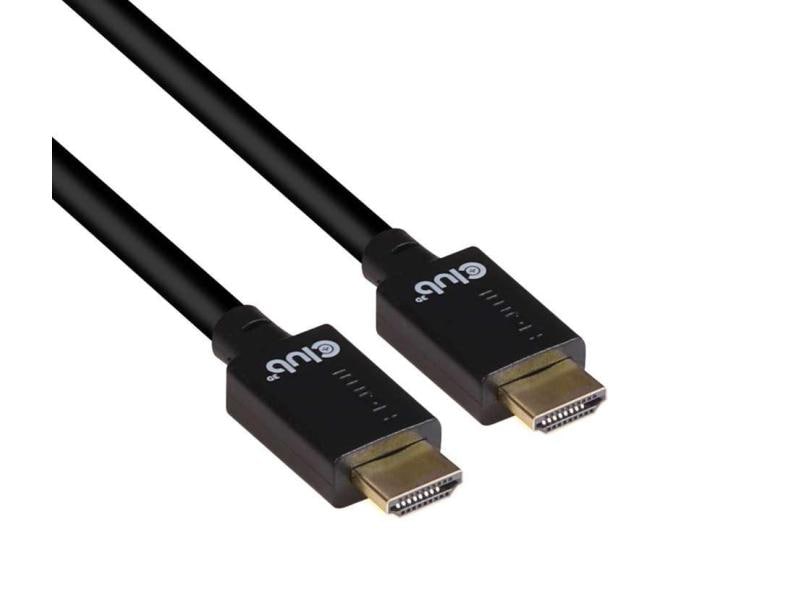 Club 3D Kabel Ultra High Speed 4K120Hz, 8K60Hz HDMI 2.1 - H Ultra High Speed HDMI 2.1-Kabel mit Unterstützung für Auflösungen bis zu 4K @ 120Hz oder 8K @ 60Hz