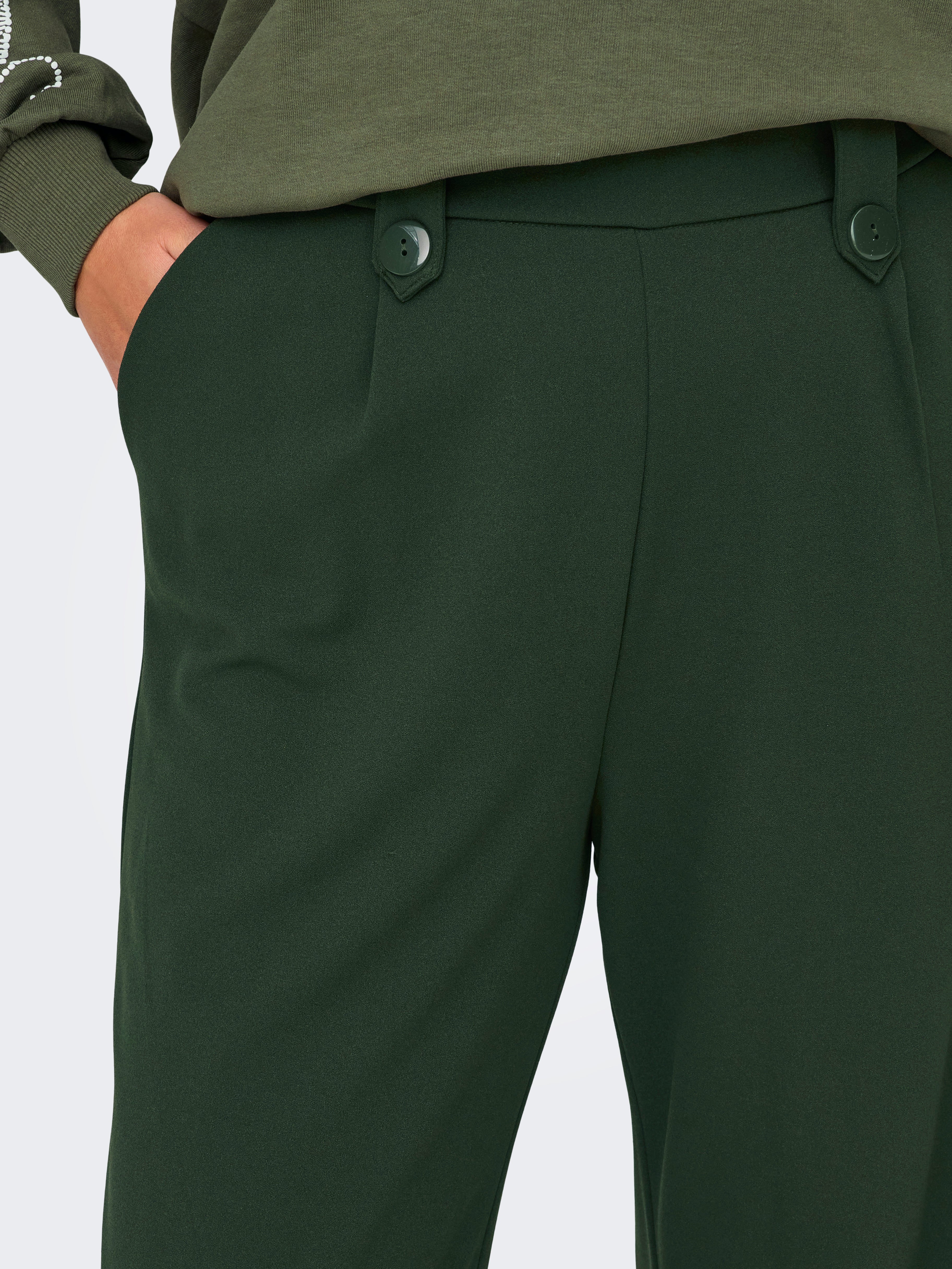 CARSANIA Normal geschnitten Hose mit weitem Beinschnitt Rosin