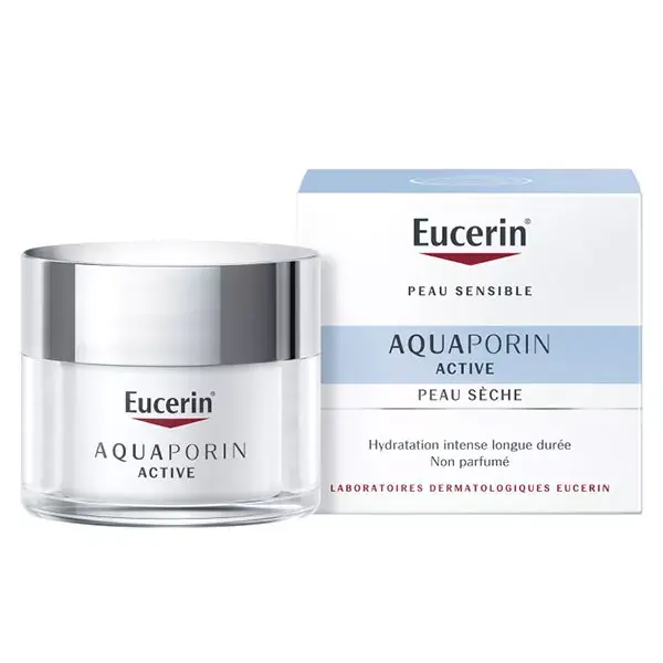 Creme hidratante ativo Eucerin Aquaporin para pele seca 50ml