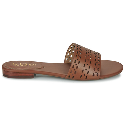 Lauren Ralph Lauren - ANDEE-SANDALS-FLAT SANDAL Cognac