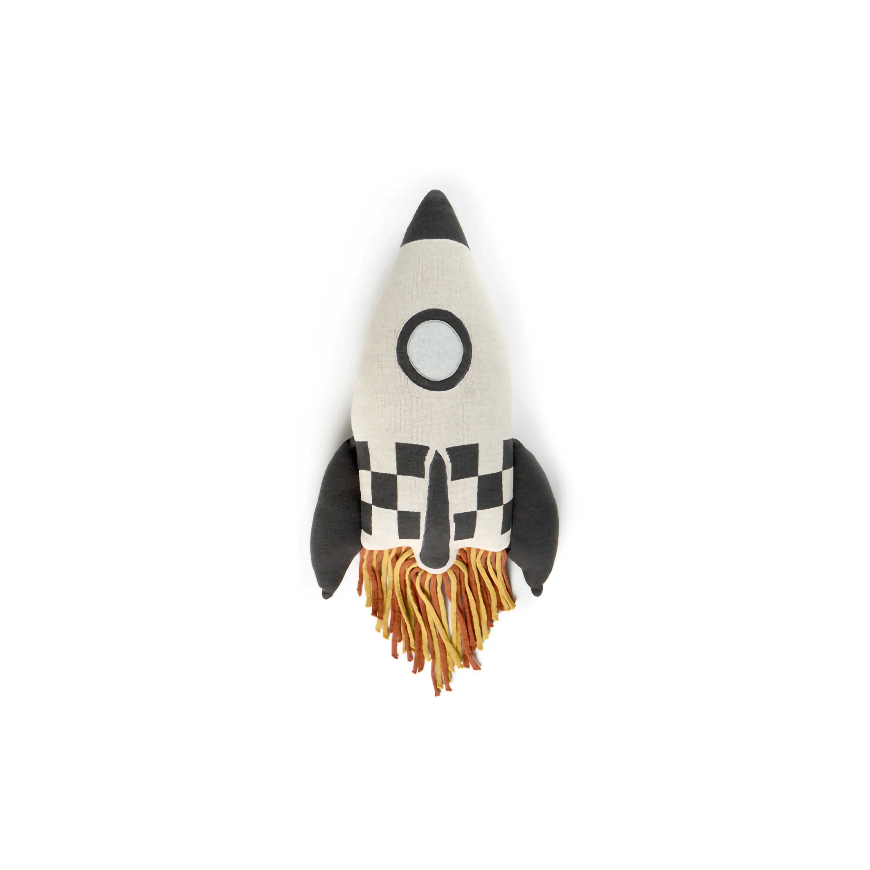 Coussin tricoté rocket | Multicolore