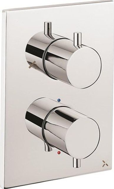 Crosswater MPRO Crossbox Douchekraan - Inbouw - Thermostatisch - Chroom