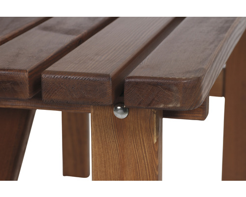 Tessin HG tuintafel, zachthout, 150 x 73 x 74 cm, bruin