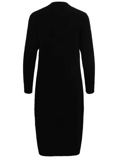 Vila  Viril lang strikket cardigan - sort