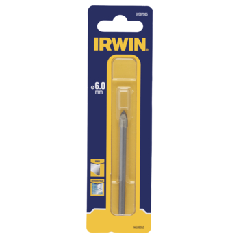 Irwin tegel- en glasboor Ø6 mm