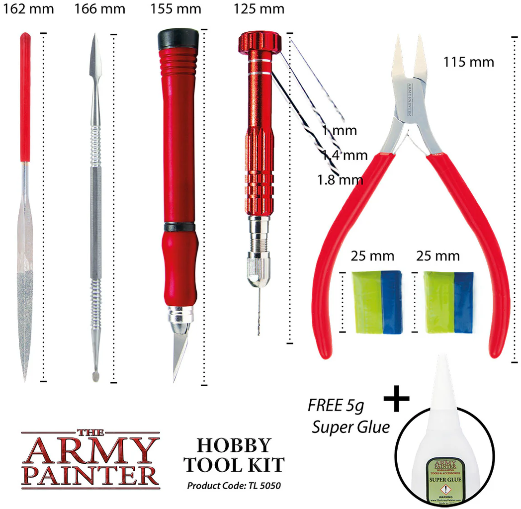 The Army Painter  Hobby Tool Kit    DAS Werkzeugset für meisterhafte Projekte