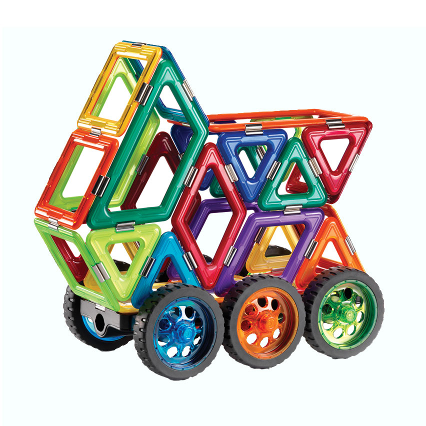 GeoSmart Space Truck Magnetisch Bouwspeelgoed, 42dlg.