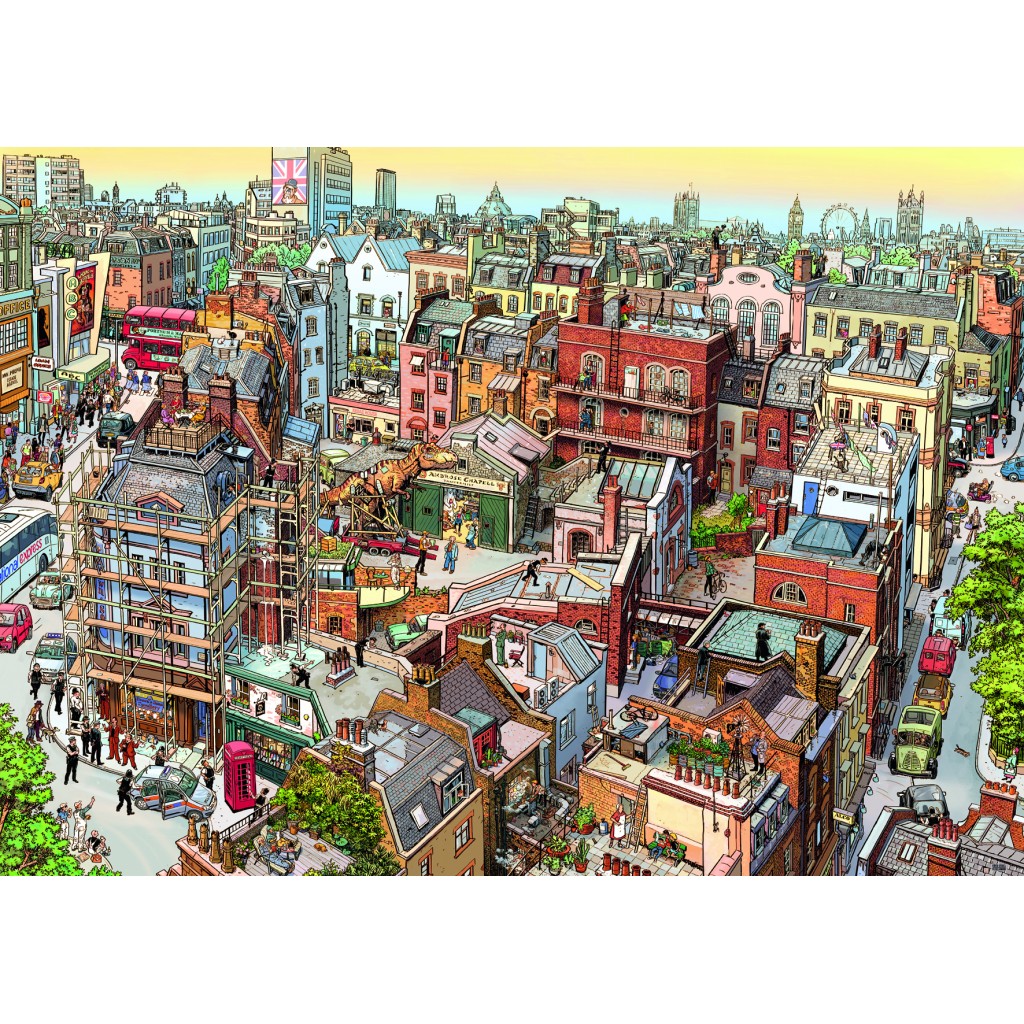 Puzzle - Sherlock & Co. de Doro Göbel et Peter Knorr - 2000 Pièces