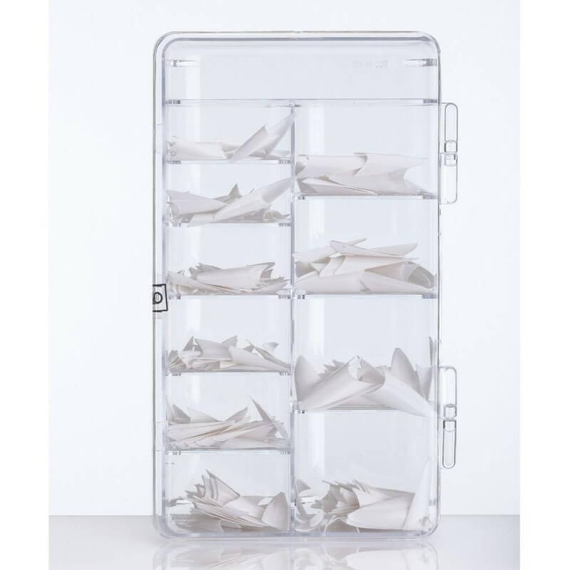 Boîte 250 Tips french ronds à bande court 10 tailles X 25pcs