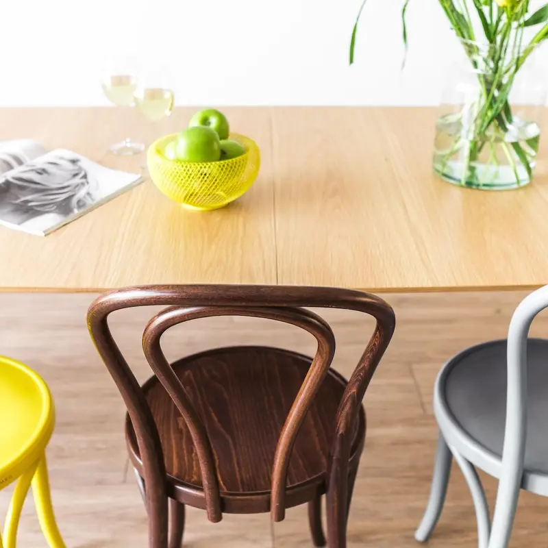 Houten bistrostoel Vienna Thonet No. 18 - walnoot