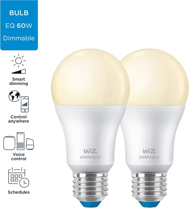 Wiz Connected Light LED-pære 60W A60 E27 DIM
