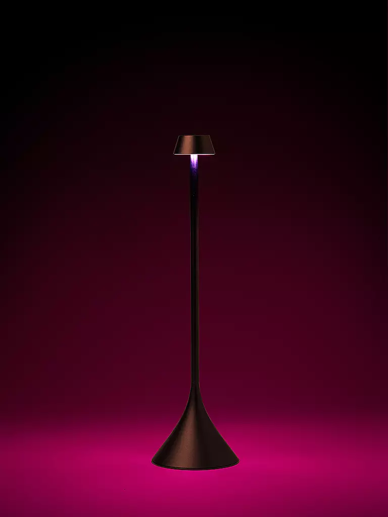 LEXON LED Lampe STELI 28,6cm Bronze kupfer