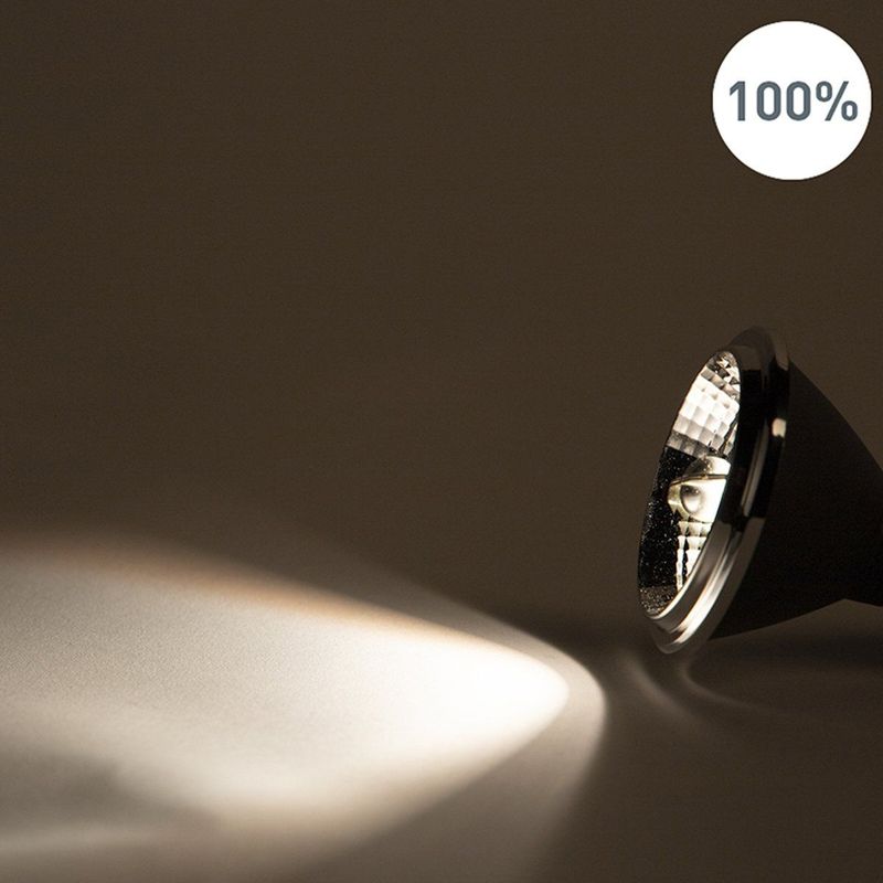 LUEDD GU10 dim to warm LED lamp AR70 6W 320 lm 2000K-3000K