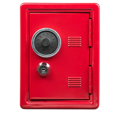 Idena Spartresor, 120 x 105 x 160 mm, rot