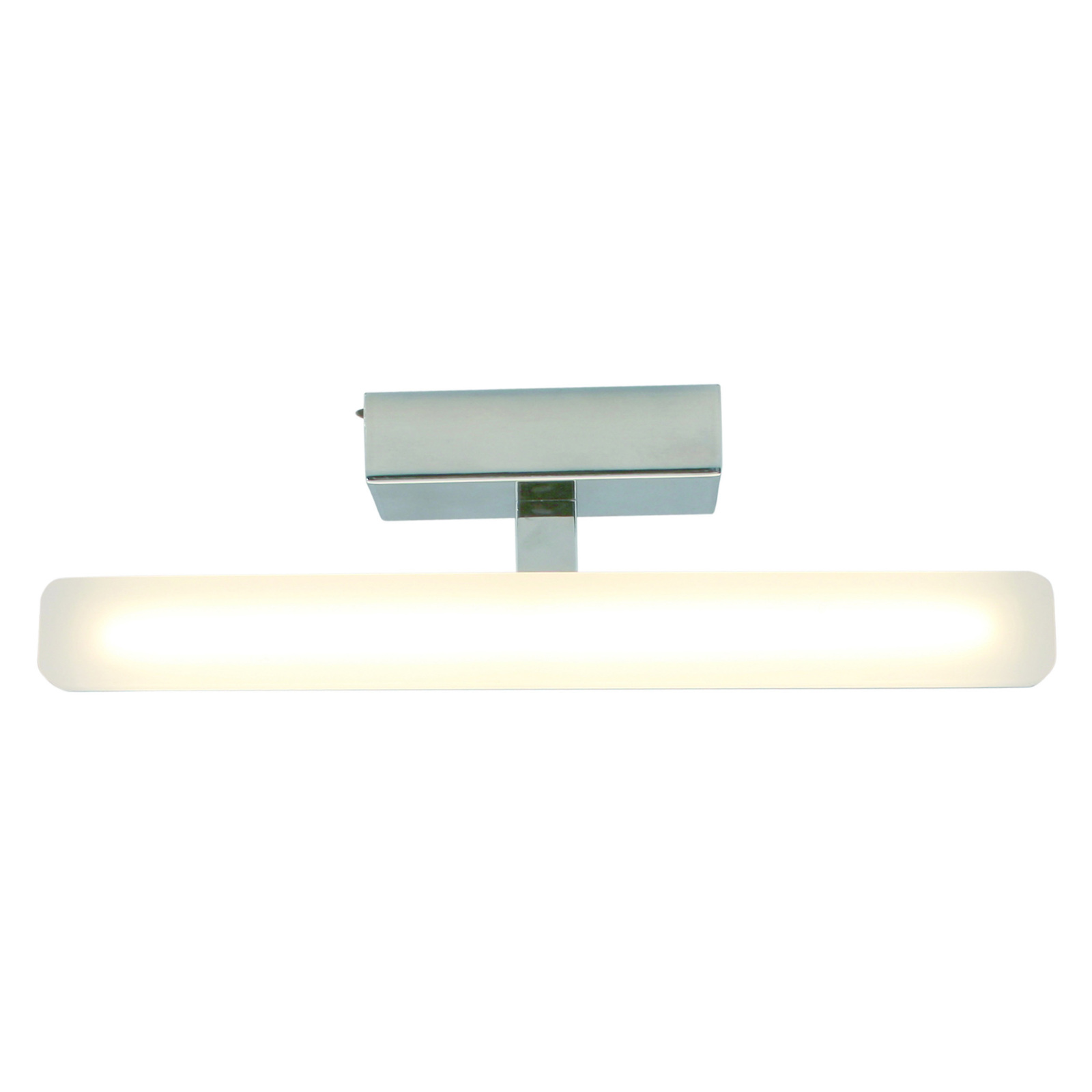 LED-Wandleuchte VARETA - Chrom - 31,5 cm
