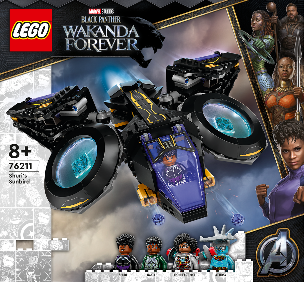 LEGO Super Heroes - Shuri's Sunbird (76211)
