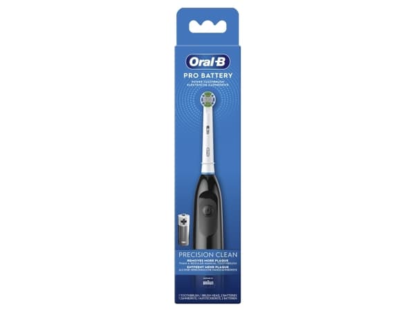 Oral-B svart batteritannbørste for voksne