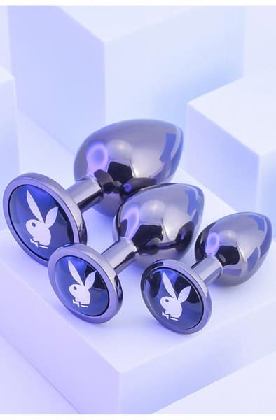 Playboy Pleasure 3 Ways Anal Plug Set Anaplugger pakke