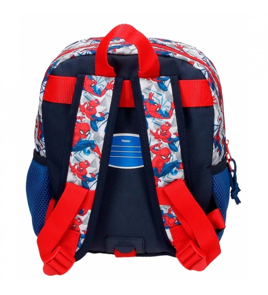 Mochila Joumma Bags 28cm Homem-Aranha Herói adaptável