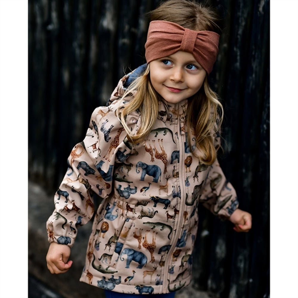 Softshell Jakke Nougat - Mikk-Line → Luksusbaby.dk