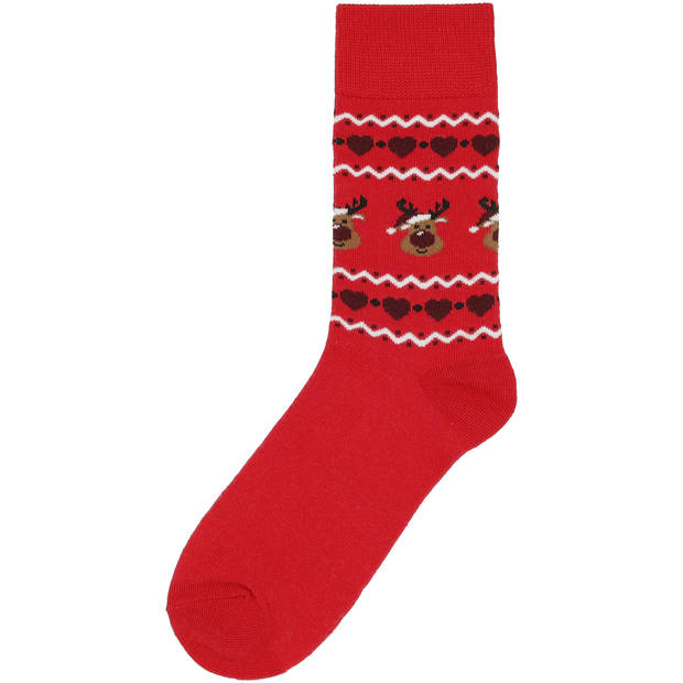 Blokker Kerstsokken - Rendier - Maat 40-46