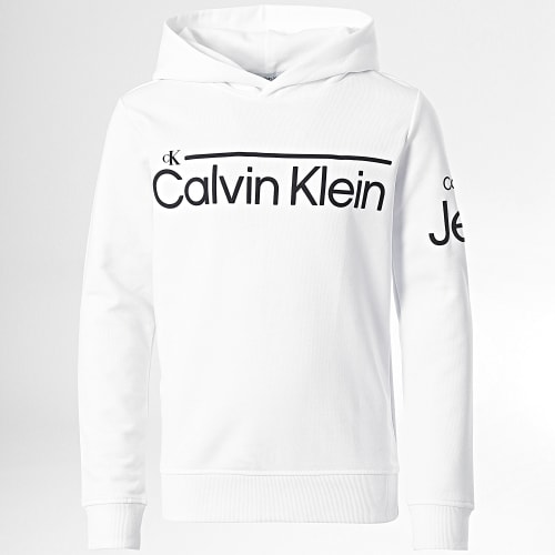 Sweat Capuche 1296 Blanc