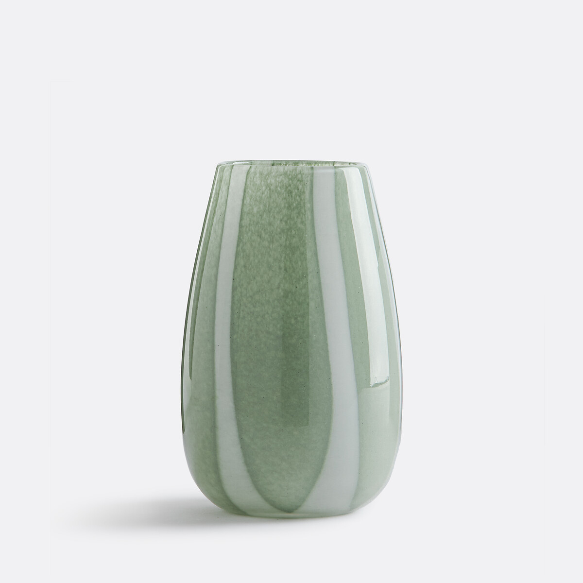 LA REDOUTE INTERIEURS<br>Vaso de vidro listrado, Malco