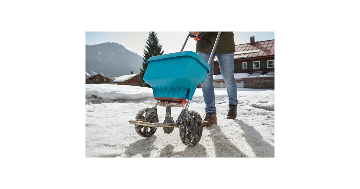 GARDENAStrooiwagen XL strooiapparatuur  (Turquoise/zwart, 436-20)