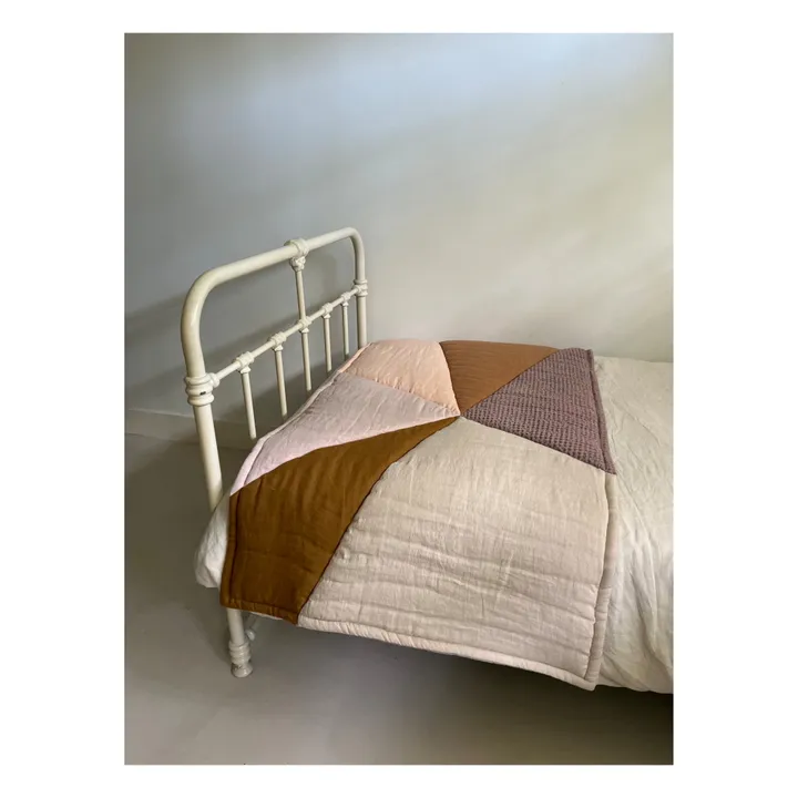 Ila y Ela Plaid Circus en lin | Lilas