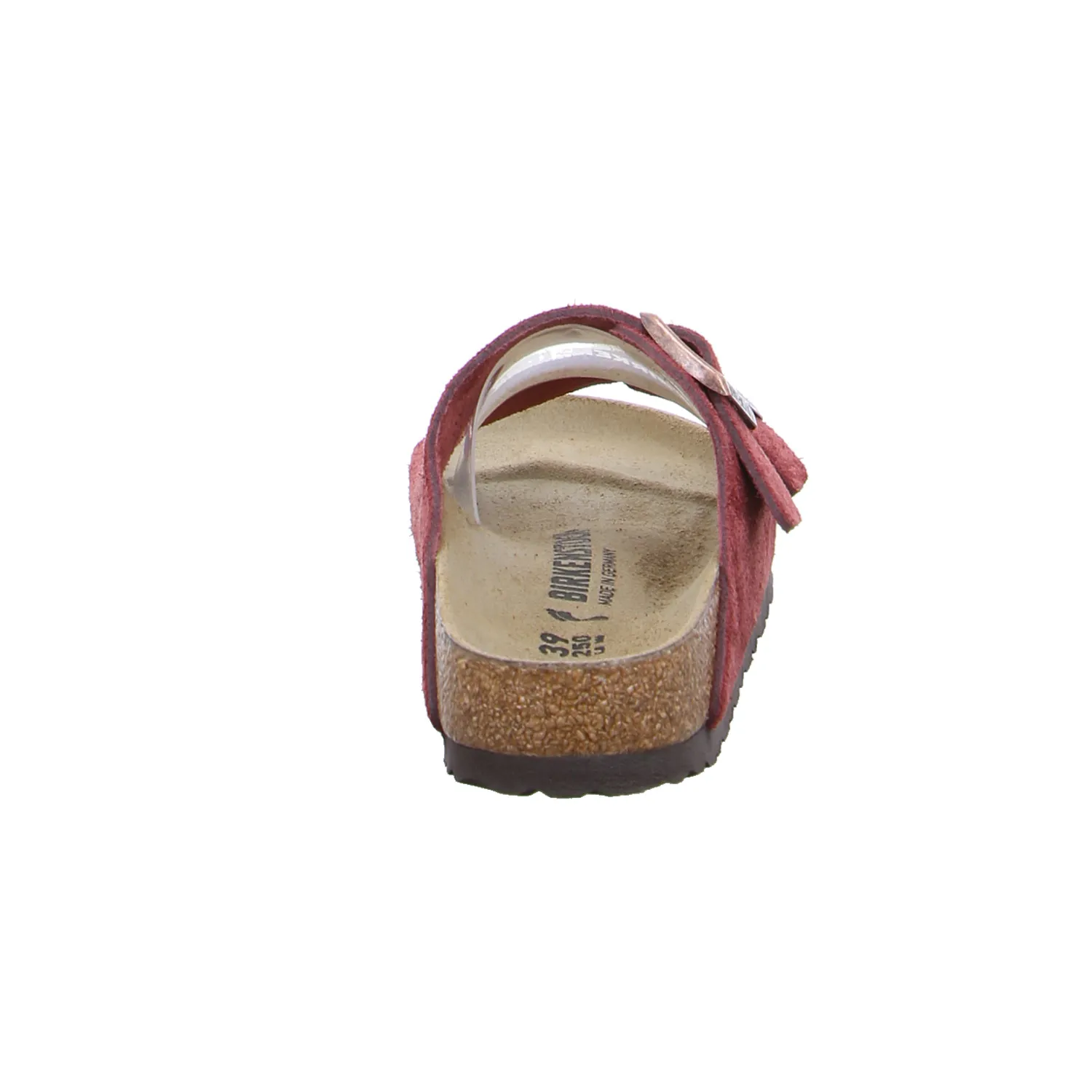 BIRKENSTOCK Bio-Fussbett Bordeau Leder