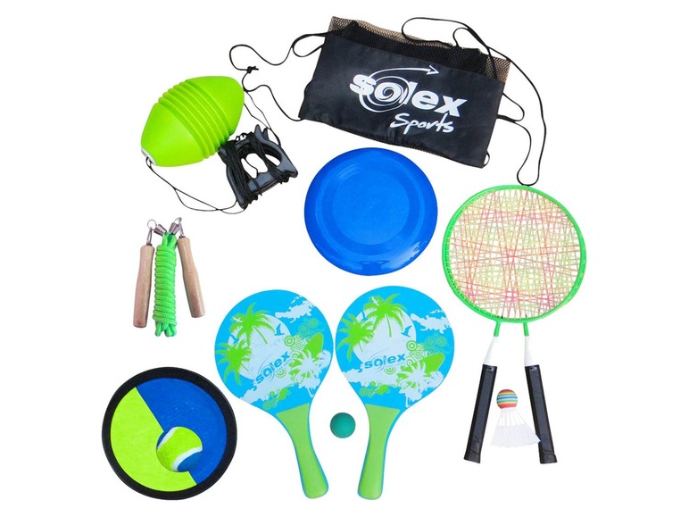 6-in-1 strandspellen set